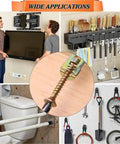 Self Tapping Drywall Anchors Kit 100 Piece Set With Expansion Screws For Concrete And Wood Easy Install With Integrated Drill Tip Standard Size For Wall Cabinets Shelves Brackets Picture Hanging And Furniture Mounting, wall-mounted uses