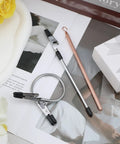Three Piece Bracelet Helper Tools Set with Quick Wear Hooks and Clips showing anti-slip clip, hook, and double-headed clips.