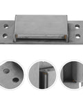 Concealed Adjustable 5 Inch Square Stainless Steel Wood Door Hinge For Hidden Cabinets And Bookcases, Super Solid Pivot Hinge