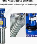 Badass Hydraulic Gear Puller Kit Features Adjustable Two Or Three Jaw Heads To Rip Stuck Hubs Gears Bearings And Axle Mounts Like A Champ Using Heavy Duty Carbon Steel For Daily Grind, showcasing a durable one-piece molded cylinder.