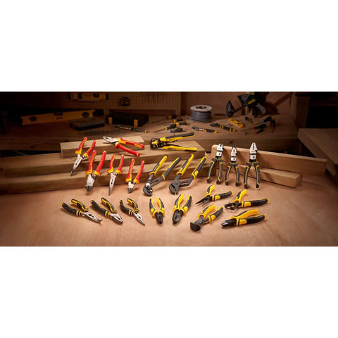 Assortment of tools including Heavy Duty Wire Stripper Tool With Fine Adjustment Screw For 0 To 6 Mm2 Cables Crimping