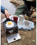 Foldable Camp Stove Portable For Outdoor Cooking Great For Camping Trips And Picnics Easy To Assemble And Lightweight