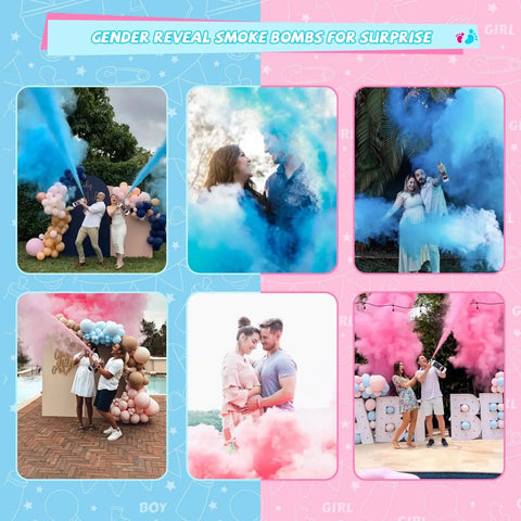 Straight Up Perfect For Your Big Day This Two Pack Of Pink Powder Fire Extinguisher Props Hits Different At Any Gender Reveal Party Giving You That Main Character Baby Girl Announcement Vibe Fo Sho