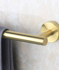 Heavy Duty Stainless Steel Towel Bar Wall Mount Rack For Bathroom And Outdoors, Rustproof 304 Stainless in Gold Finish