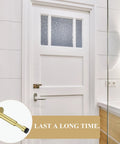 Hydraulic Door Stopper for Bathroom and Apartment Doors With Adjustable Length 28mm Aluminum Alloy Build Noise Reduction