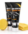 Scratch Repair Wax And Swirl Remover For Vehicles, Ultimate Paint Restore Kit with cleaning pad and cloth, Pack of 2 tubes