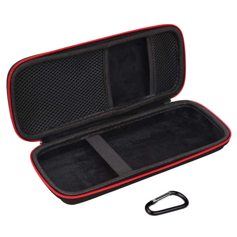 Tough As Nails Hardshell Travel Case For Power Banks And Radios Shockproof EVA Carrying Pouch featuring open design with mesh pocket.