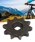 10 Tooth Sprocket Lightweight Carbon Steel Gear for Ordinary Chains 12.5mm Pitch 7mm Thick Easy To Install Motor Pinion Gear
