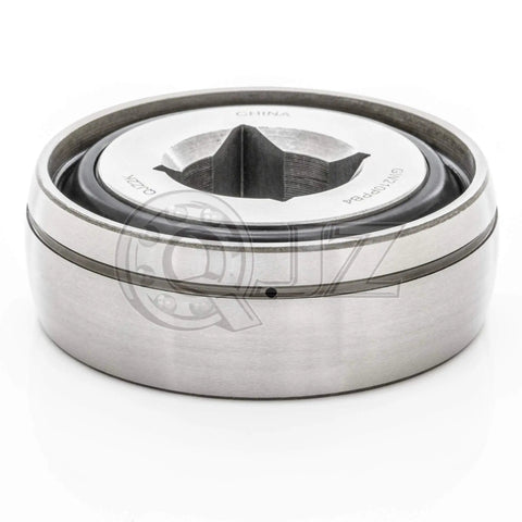 Pro Grade Agricultural Bearing 1 1/8 Square Bore 3 543 Outside Diameter With Direct Grease Port For Hassle Free Relubrication Built Tough For Heavy Farm Machinery And Tractor Implement Work