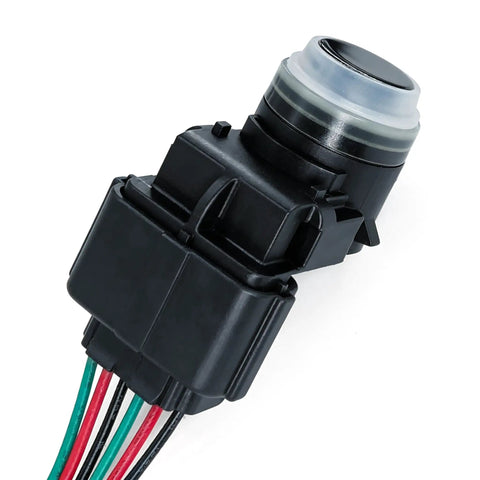 Ultrasonic Parking Sensor With Connector For Hyundai Palisade 2020 2021 2022 OEM-Grade Replacement Black Finish, wired view