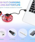 Mini UFO Drone Spinner with Hand Control Dope Boomerang Flying Fidget Toy charging via USB on laptop