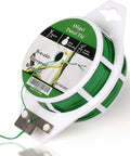 Sturdy Green Garden Wire With Cutter For Plant Ties And Support 492 Feet Long Indoor Outdoor Use Durable Green Coated Wire