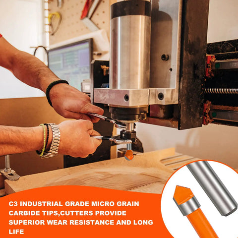 Using Multi Purpose Router Bit Set For Woodworking 15 Piece Kit With 1 Quarter Inch Shank on a woodworking project