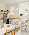 Silent Wall Sconce Fly Light Trap Kills Mosquitoes Moths And Gnats With Uv Glue Boards Quiet Indoor Pest Control mounted in elegant kitchen.
