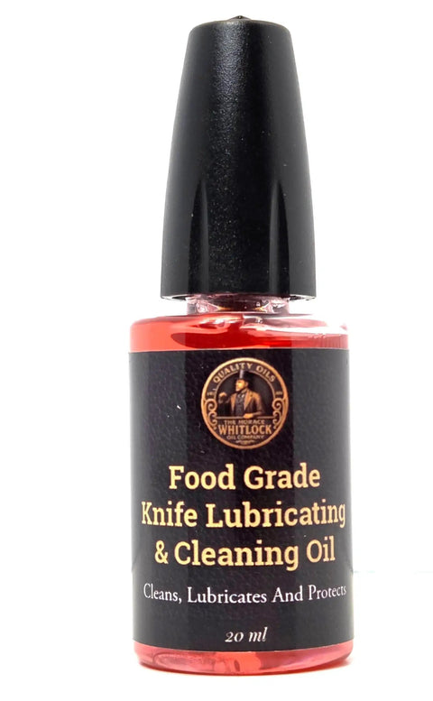 Premium Knife Pivot Lube Oil For Folding Knives And Tools With Food Safe Formula Reduces Friction And Wear 20ml Bottle