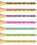 Personalized Bamboo Golf Tees Set From 100 To 1000 Pieces, Custom Text Or Logo Printed On 3-1/4 Inch Tees, Durable Natural Bamboo