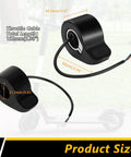 Electric Scooter Thumb Throttle Plug And Play With A 3 Wire Female Connector For Gotrax GXL V2 Apex Apex Pro Apex XL XR