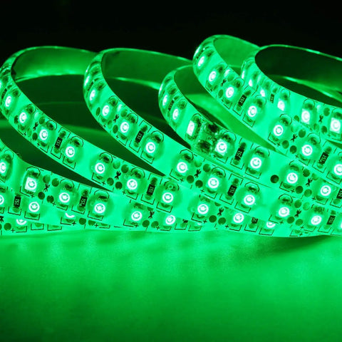 600 LEDs Green Rope Light Strip Waterproof 16.4 Ft Flexible Tape For Bedroom Boat Car TV Backlighting And Party Decor