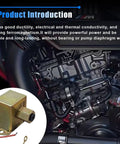 Universal 12V Electric Fuel Pump With Installation Kit For Gasoline Or Diesel Engines Self Priming In Line Or In Tank