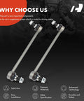 Front Sway Bar Link Kit 2X Stabilizer Links For Mercedes Benz C230 C250 C300 C350 E350 E400 GLK250 GLK350 AWD Models Only