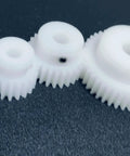0.7M POM Spur Gear 26T With 8mm Bore Straight Teeth Gear For RC Cars Robotics And Hobby Builds Durable White Plastic Pinion