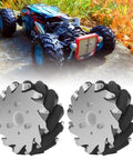 127mm Omni Directional Wheel Kit for Dope DIY Education Robots, low noise, aluminum alloy, polyurethane wheels
