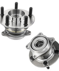 Rear Wheel Bearing And Hub Assembly 2 Pack For Mazda CX 9 2007 Through 2015 5 Lug Compatible Replacement Kit