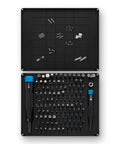 Manta Driver Kit All In One Household PC Phone And Electronics Bit Set with 1/4 Inch and 4mm drives, 112 precision bits displayed
