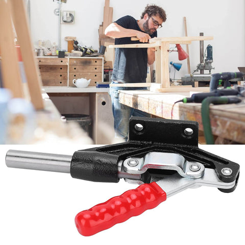 Beast Mode Toggle Clamp For Woodworking Jigs And Fixtures Quick Release Hand Tool with alloy steel construction and red handle