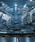 Industrial robots in automation line using DC 12V 5Kg Holding Electromagnet Lifting Magnet Solenoid for precision lifting