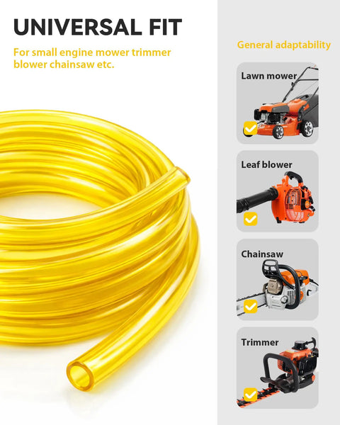 4 Sizes 4 Feet Fuel Line Hose Kit For Zama Stihl Homelite Poulan Craftsman Husqvarna String Trimmers Chainsaws Blowers