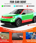 Dent Puller Kit With Suction Cup For Cars Large 4.6 Inch Dent Remover Plus Two Small 2.1 Inch Pullers Microfiber Cloth All In One Auto Dents Repair Tools Bundle Easy DIY Fix, car dent repair guide