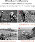 Comparison of traditional farming methods versus Metal Precision Seeder for Backyard DIY Projects efficiency.