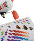 Customize It Spincast Youth Fishing Pole And Reel Combo For Kids with 170 decorating stickers and size 6 reel.