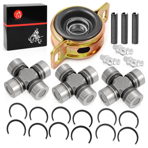 Front And Rear Propeller Shaft Bearing Carrier And Heavy Duty U Joint Kit For Ranger And RZR 570 900 1000 Series components