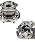 6 Piece Rear Wheel Bearing Hub Kit With Front And Rear Sway Bar Links For 2001 2002 2003 2004 2005 Toyota RAV4 AWD 4WD