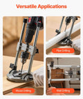 Pro Grade Multi Angle Drill Guide Jig For Woodworking Portable Precision Drilling Guide with aluminum build in use for wood, pipe, wall drilling