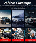 Image showing vehicle coverage for OBD2 Scanner AL329 Upgraded Diagnostic Tool With One Click IM Readiness Auto VIN Code Reader.