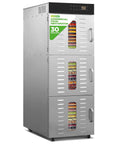 No Fuss 30 Tray Commercial Food Dehydrator Featuring Independent Airflow Zones And Seamless Touchscreen Controls for drying fruits and veggies.