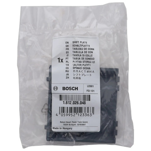 Shift Plate Replacement Part 1612026048 OEM Authorized, Compatible With Multiple Models, High Quality Rebuild Component for Power Tools, Made in USA, Great for Pros and DIYers, Easy Install, Bosch bag