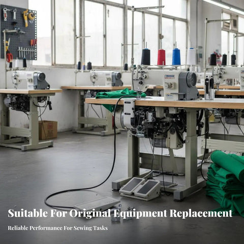 Heavy Duty Single Foot Pedal Replacement for Industrial Sewing Machines, Easy Install Pro Level Pedal for 700 Flanging Machines, Built Tough for Real World Repairs, Reliable Control and Durable Metal Construction, Quick Fit; industrial sewing shop with foot pedal