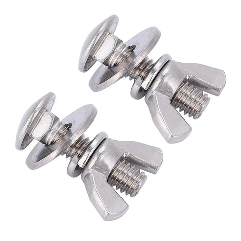 Heavy Duty Butterfly Bolts And Wing Nuts Crafted From Solid 316 Stainless Steel For Rustproof Muscle And Easy No Sweat Tightening Legit Pick For Marine Gear Swap Or Home Fixup That Will Stand Up Well