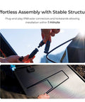 Hand connecting cables to a 400W Portable Solar Panel Suitcase With Twenty Three Percent Efficient Foldable Charger