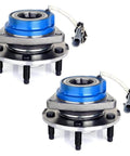 Set of 2 Front Wheel Hub and Bearing Assemblies, 5-Lug ABS, Fits 2006-2011 Buick Lucerne, 2005 Chevy Uplander 2WD, 1998-2002 Olds Intrigue, 2000-2005 Pontiac Bonneville