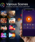 Smart WiFi RGB LED Bulbs That Play Nice With Alexa And Google Assistant A19 Color Changing Dimmable Lights app scene options