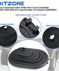 Manual Transmission Gear Shifter Boot Cover For Jeep Wrangler JK 3.8L 2007 2008 2009 2010 Dust Shield Replacement 52060069AC