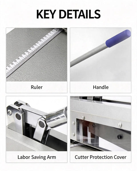 Badass Heavy Duty Manual Guillotine Metal Shear Engineered For Cutting Steel Aluminum Copper Boards Hand Plate Trimmer Featuring Grippy Rubber Handles And Impossibly Sharp Edges