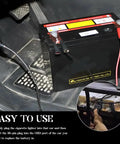 Must Have 9.8 Feet OBD II Vehicle ECU Emergency Power Supply Cable Memory Saver connected to car battery