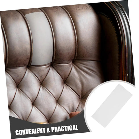 Self Adhesive Scooter Seat Patch For Leather Repair And Furniture Repair Sticker on brown leather chair