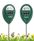Two Pack Soil Moisture Meter For Gardens And Lawns, Easy To Read Plant Water Monitor, Hygrometer Sensor For Indoor Outdoor Plants